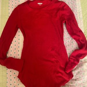 Red long sleeve